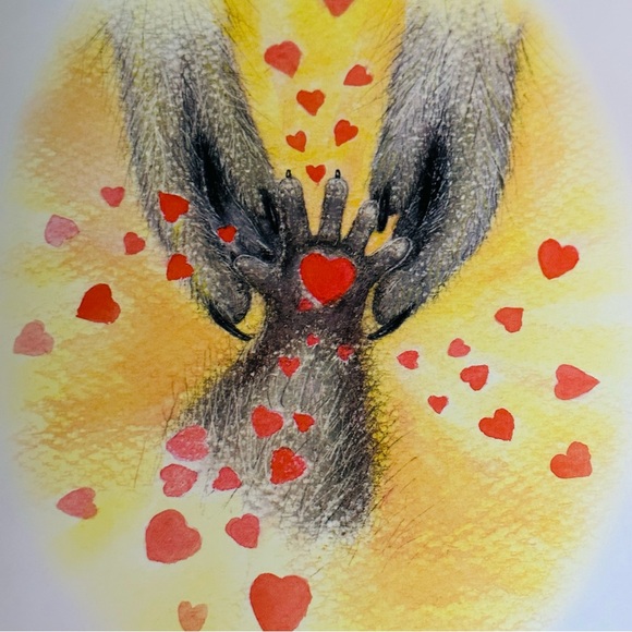 The Kissing Hand Audrey Penn Hardcover Picture Book - Picture 8 of 9